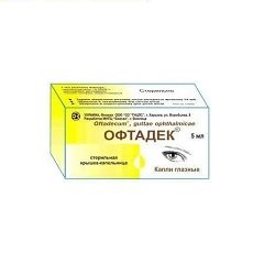 Капли глазные Офтадек